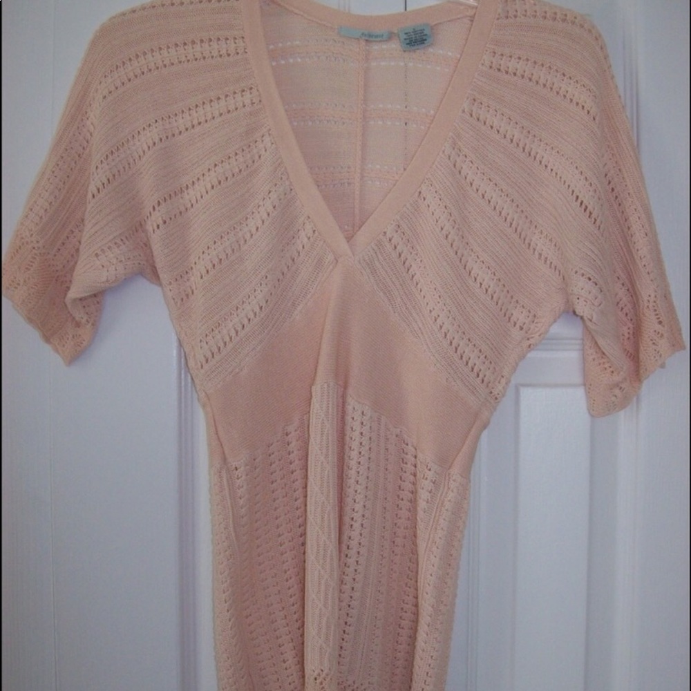 Guinevere Anthropologie Pink Top